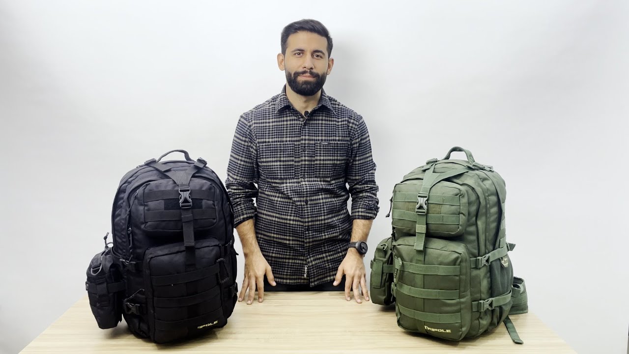 Tripole Alfa Tactical Backpack | For Defence Operations and Casual Usage