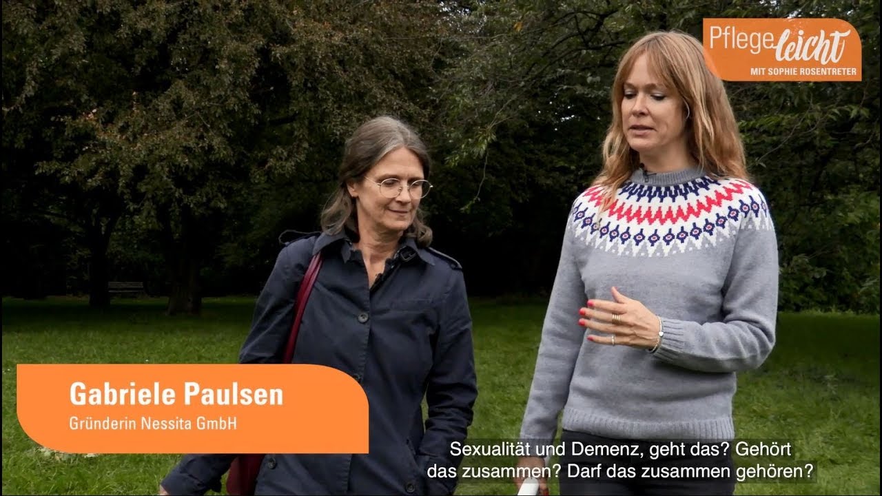 Sexualität und Demenz - PflegeLeicht mit Sophie Rosentreter