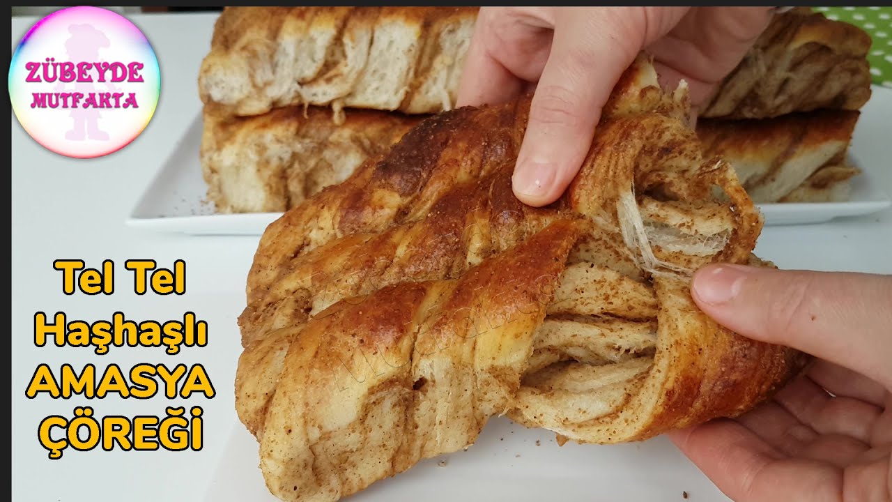 TEL TEL AYRILAN 👍🏻✔ Haşhaşlı Çörek Tarifi - Zübeyde Mutfakta