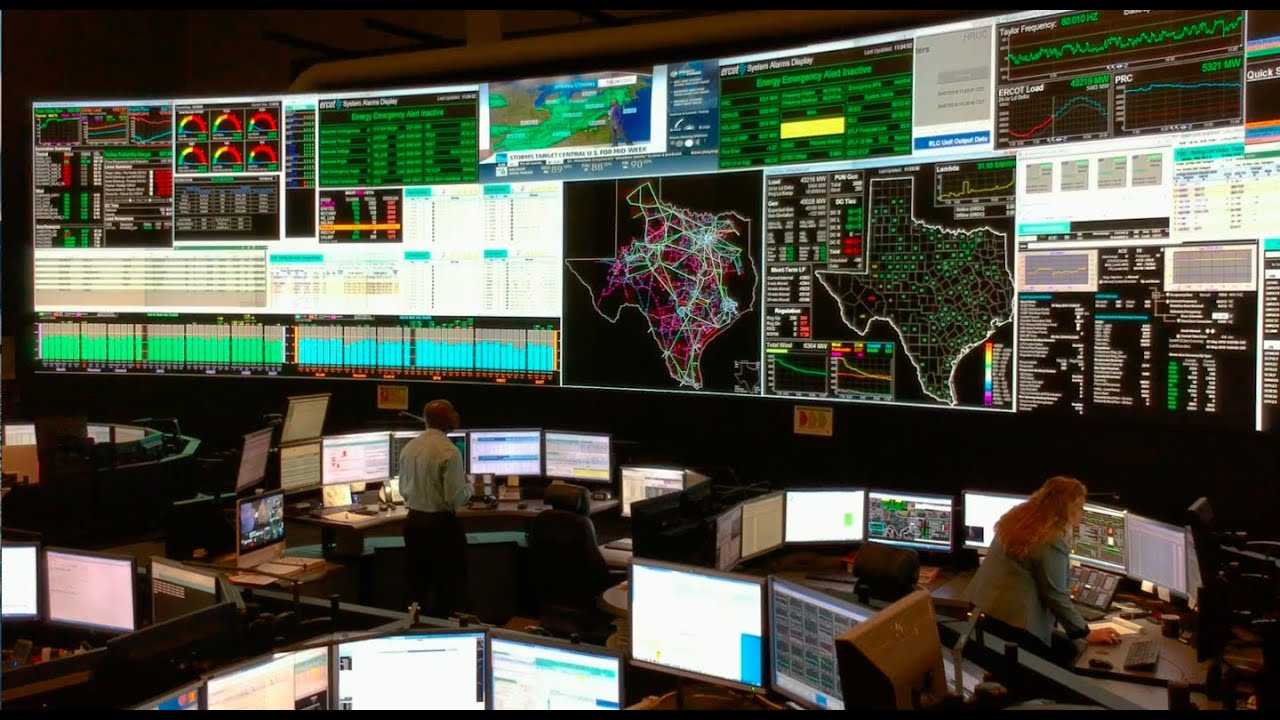 ERCOT Control Room Video