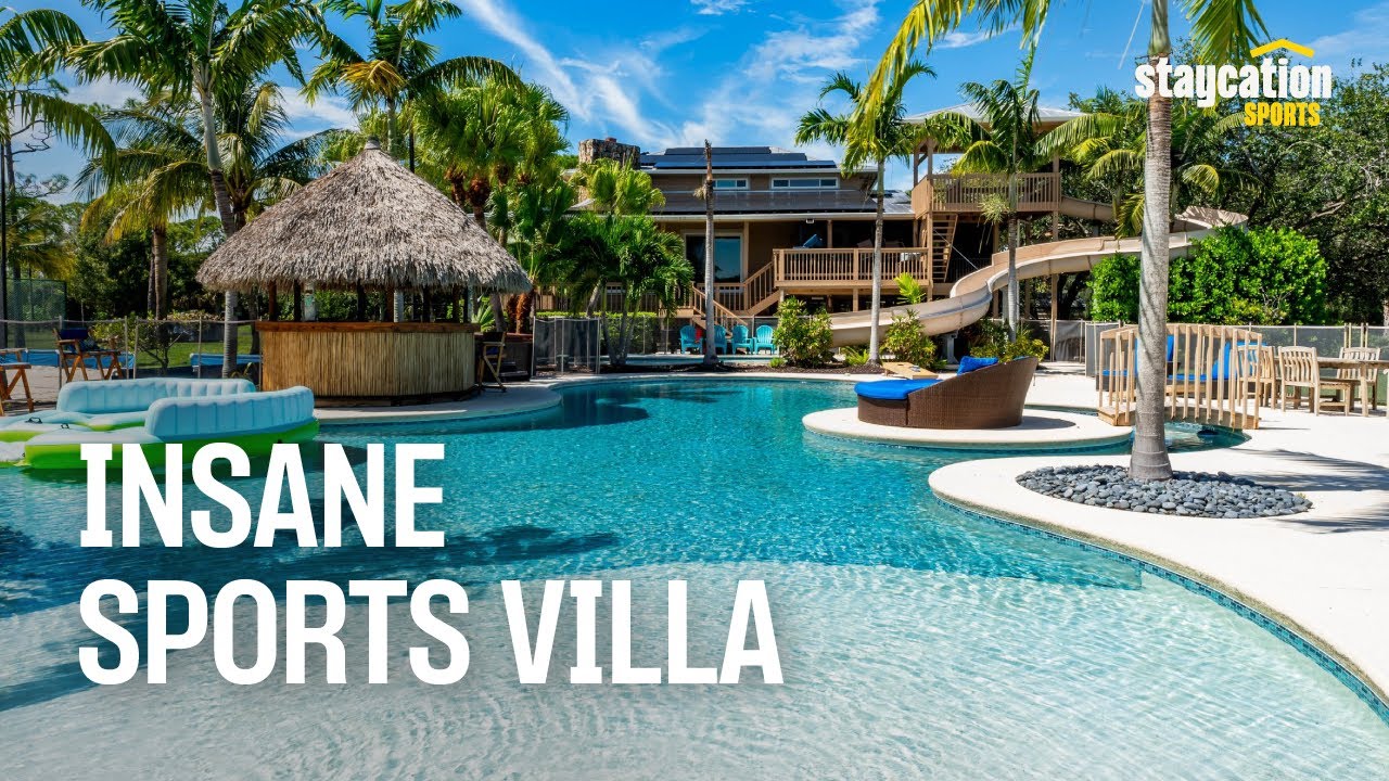 Touring Florida&rsquo;s Wildest Backyard Sports Villa | Jensen Resort