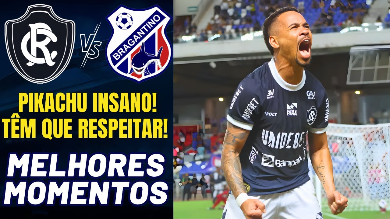 🦁👉Clube do Remo 2X1 Bragantino - Parazão 2026 | GOLS E MELHORES MOMENTOS! Leão Azulino