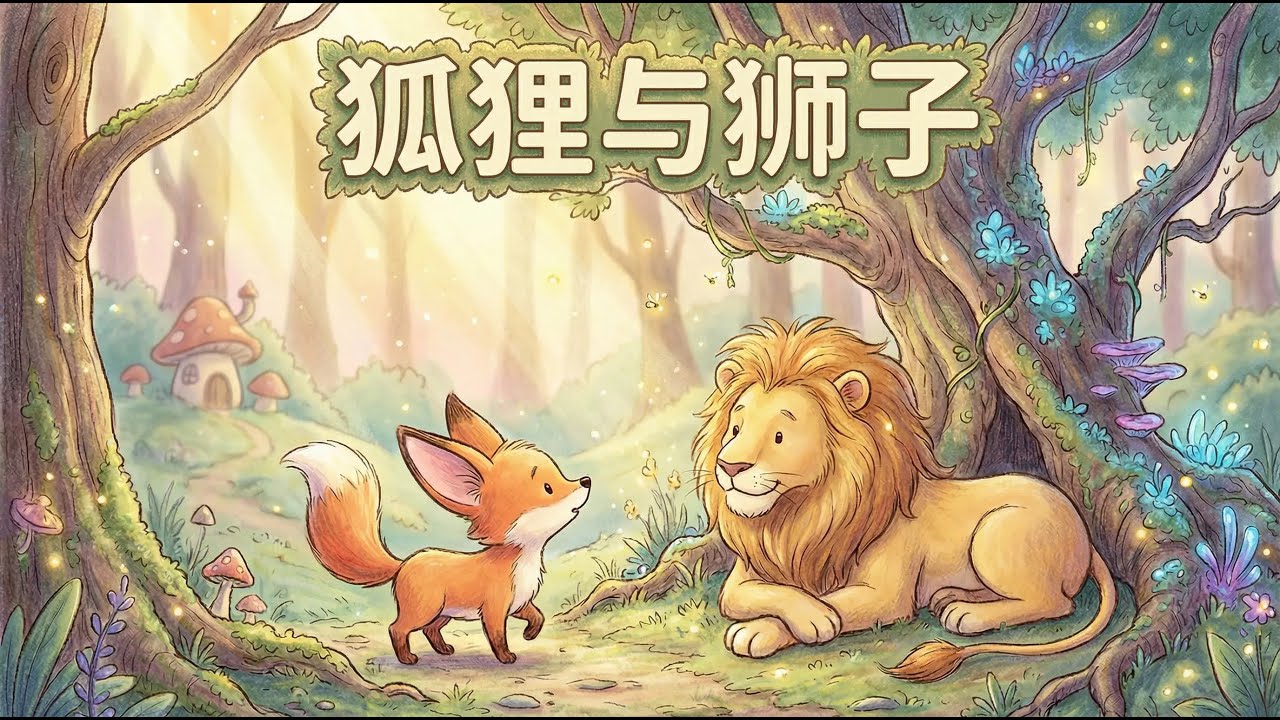 阅读报告｜狐狸与狮子｜双语儿童故事｜StoryTime Kids ｜EP52