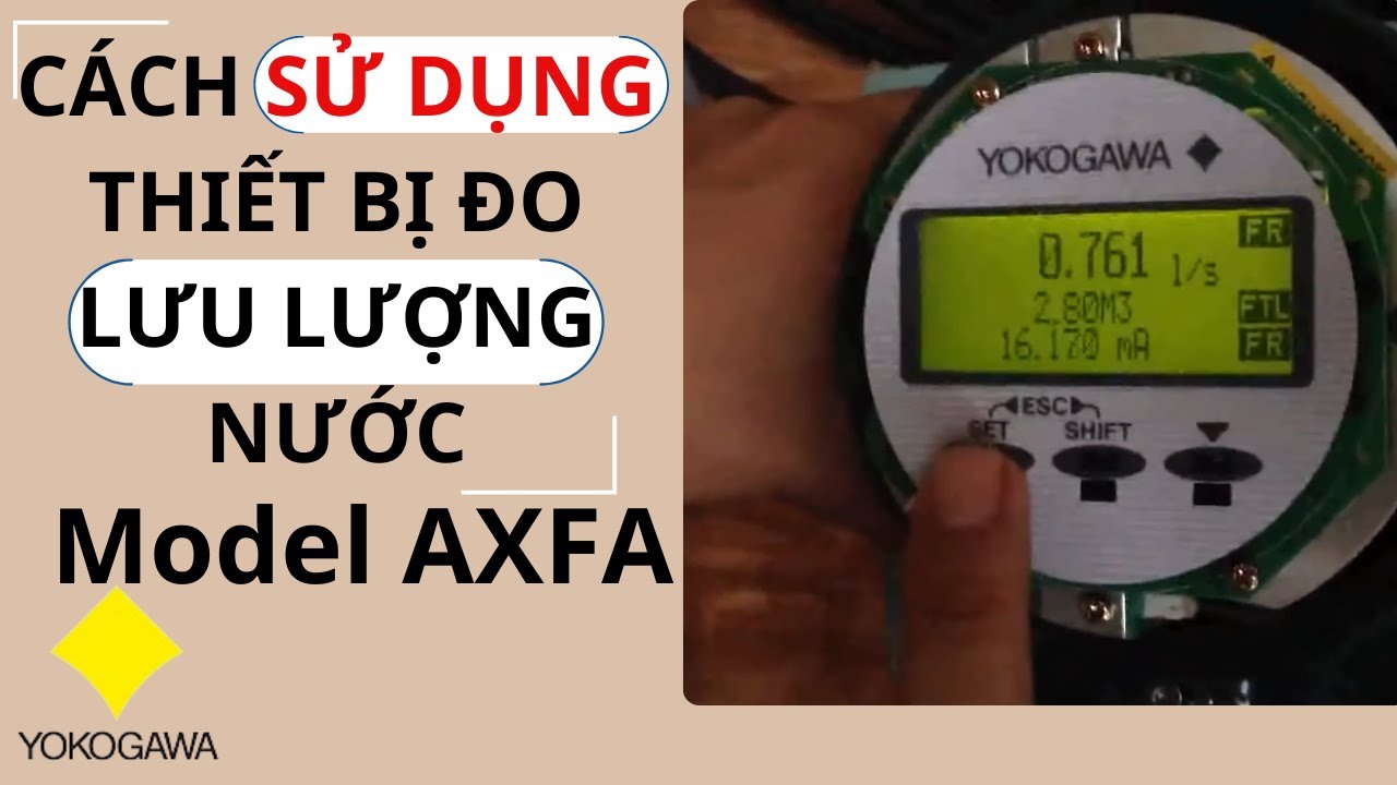 Thiết bị đo lưu lượng bằng phương pháp điện từ Yokogawa model AXFA