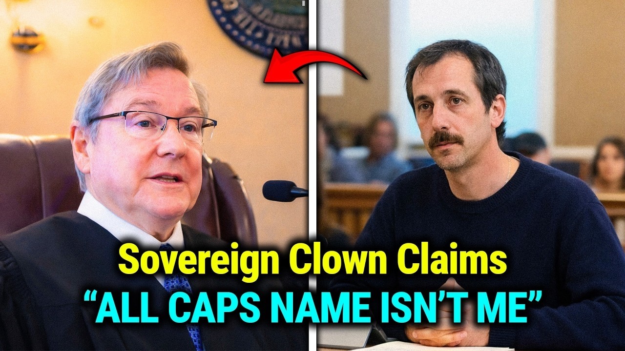 Sovereign Citizen Tries “All Caps Name” Defense — Judge Responds Firmly