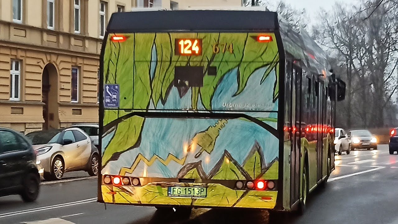 Solaris Urbino 12 IV Electric - przejazd