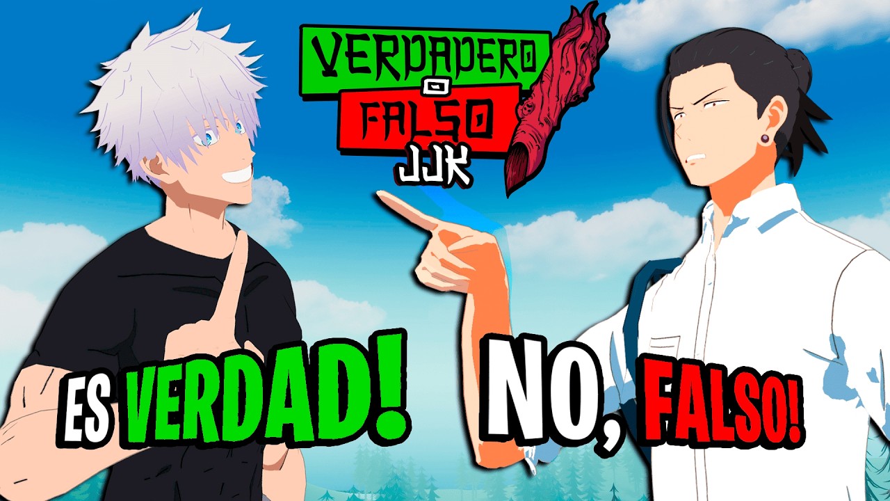 ITADORI y GOJO juegan VERDADERO o FALSO | Jujutsu Kaisen VR