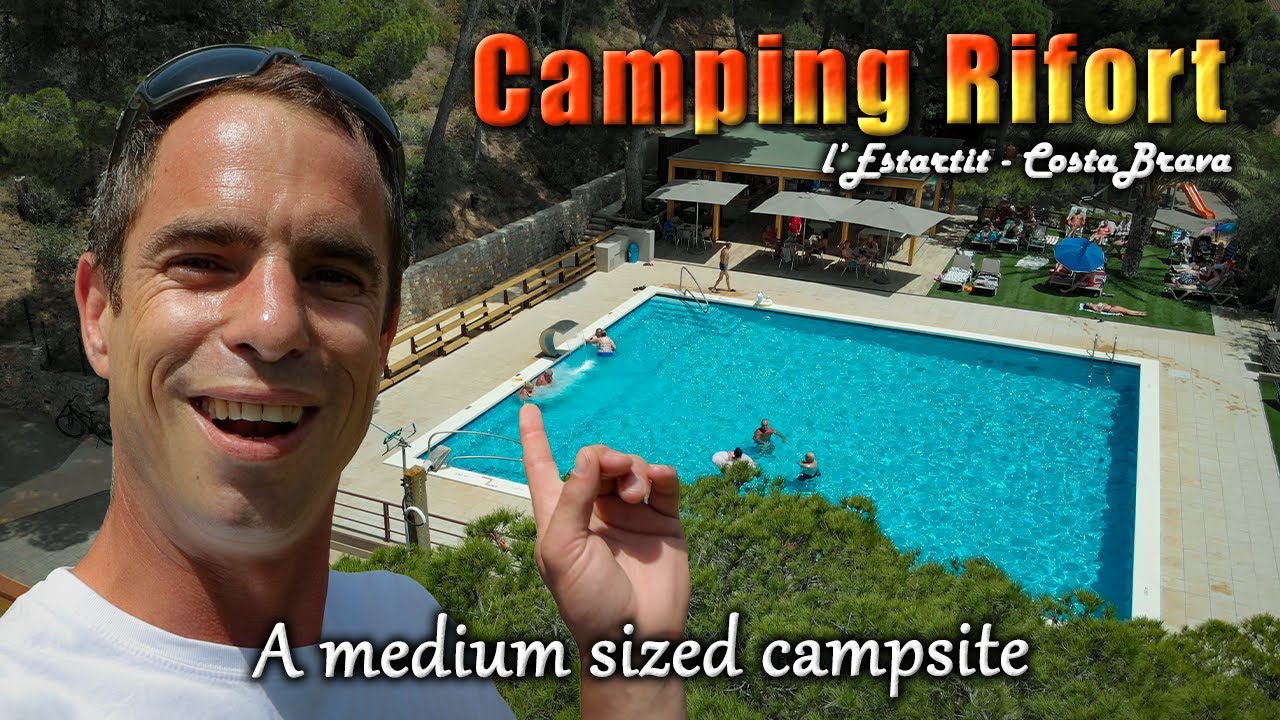 Camping Rifort in L'Estartit, Costa Brava, Spain.