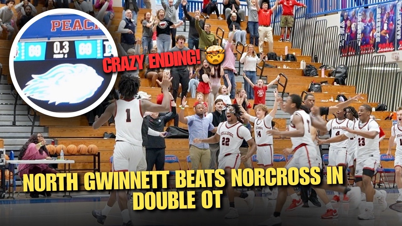 🚨 North Gwinnett Stuns Norcross in Double OT Thriller —  Buzzer Beater Seals 3rd Place in Region
