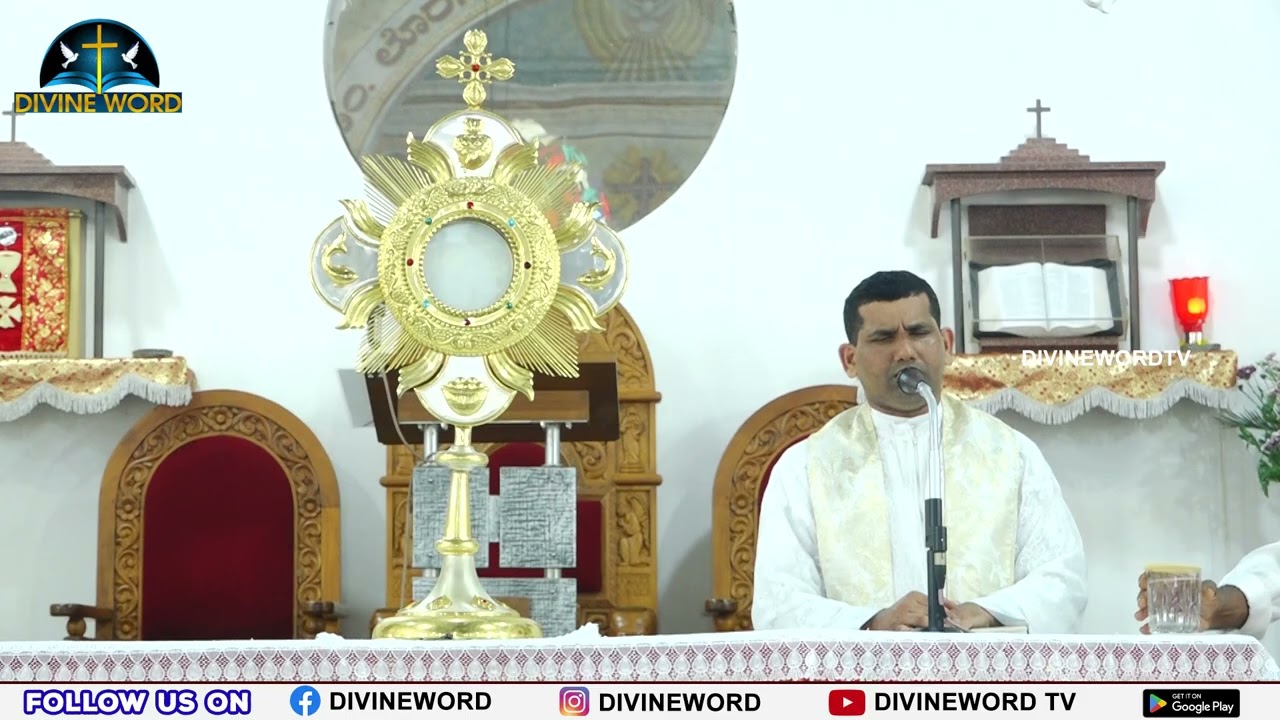 Adoration Mass & Novena | 04-09-2025 | St. Lawrence Basilica, Attur