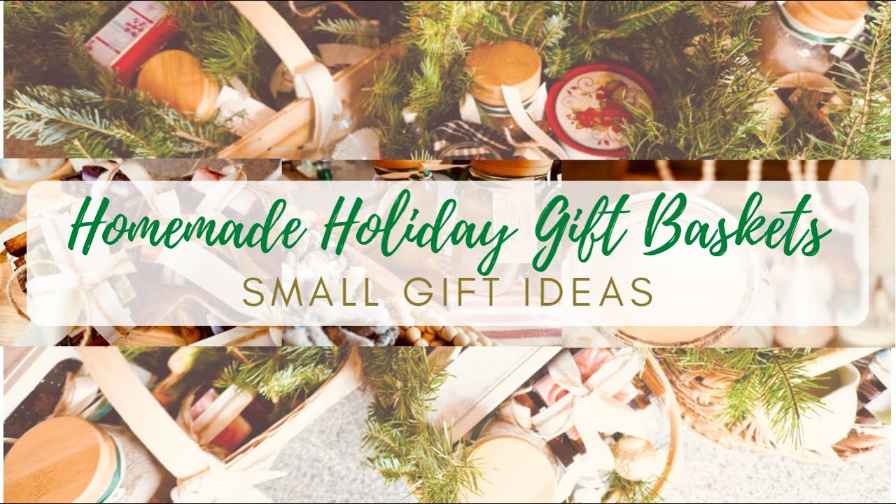 HOMEMADE HOLIDAY GIFT BAKSETS/small gift ideas