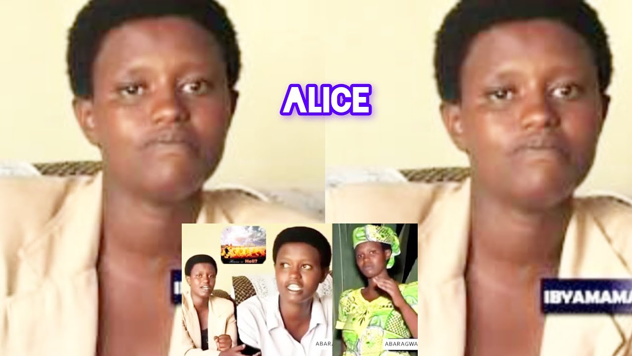Benshi Bakutse Umutima Kubera  ALICE Wavuze Ubuhamya Ko Yagiye Ikuzimu Ese Ubu Arihe Yagiyehe Nucikw