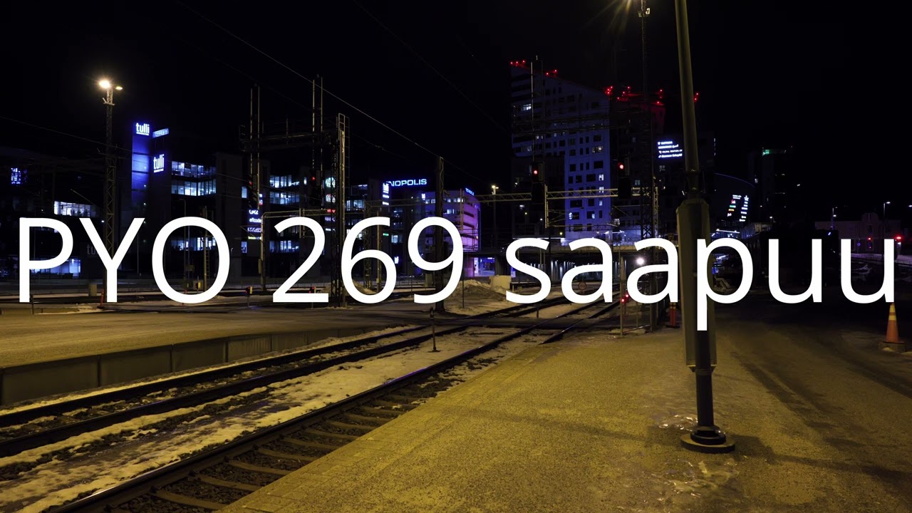 Dr19 autovaunujen vaihtotöissä Tampereen asemalla 20.1.2025