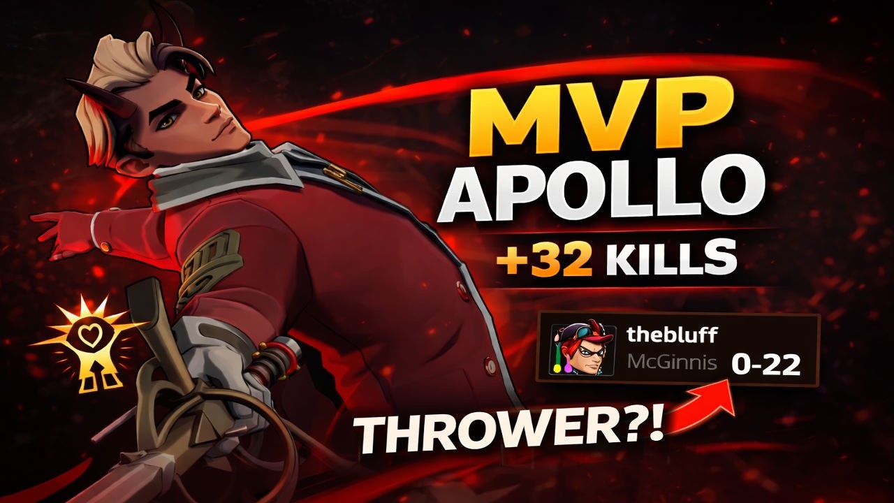Had to Carry a 0–22 Teammate… Apollo MVP 101k SOULS | Deadlock