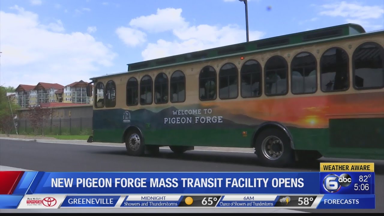 New Pigeon Forge Mass Transit facility opens