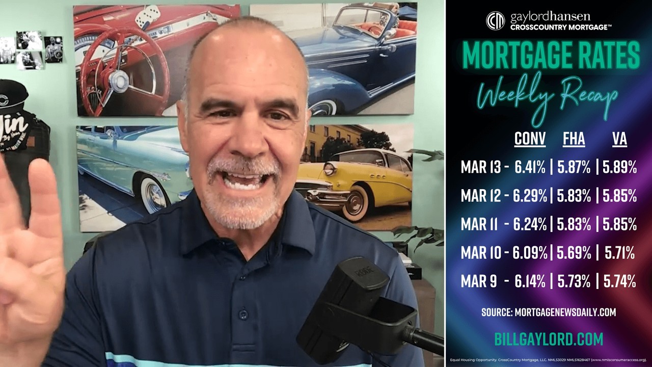 Rates Just Made a Big Move | Mortgage Minute - March 13, 2026
