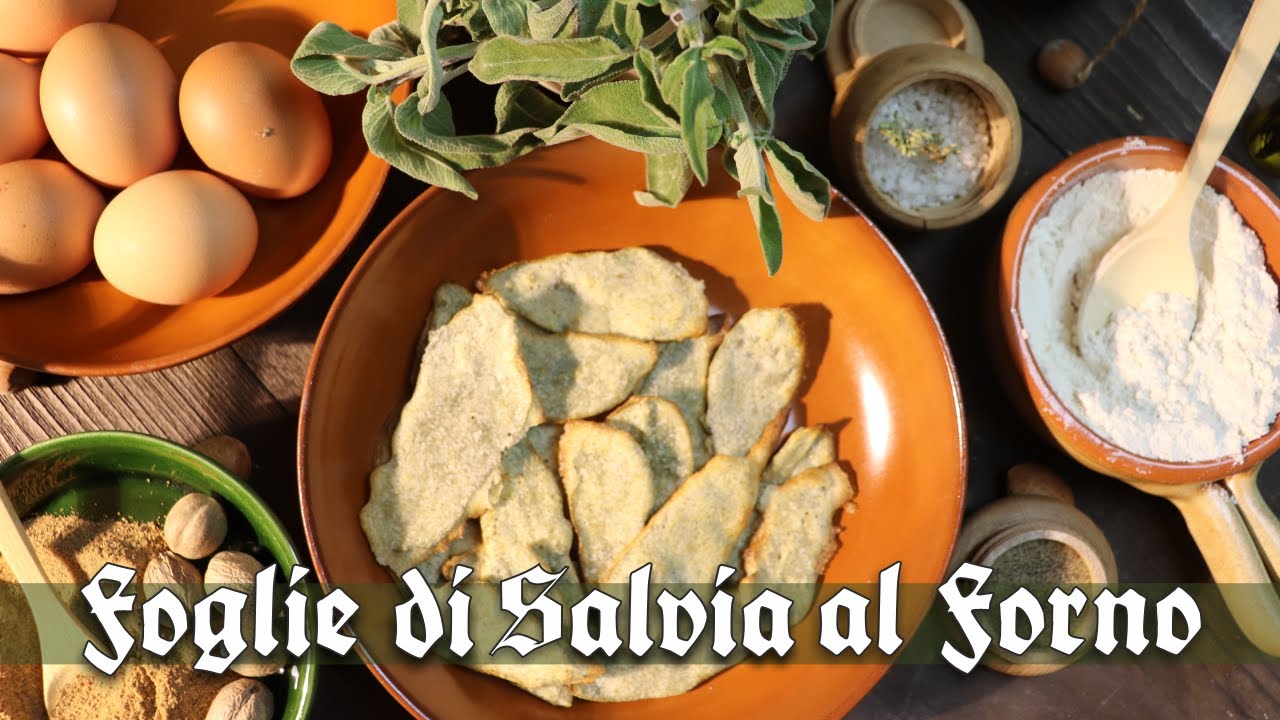 Foglie di Salvia al forno - Ricetta Medievale