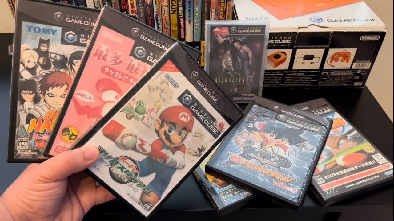 Gamecube Japanese games custom cases￼