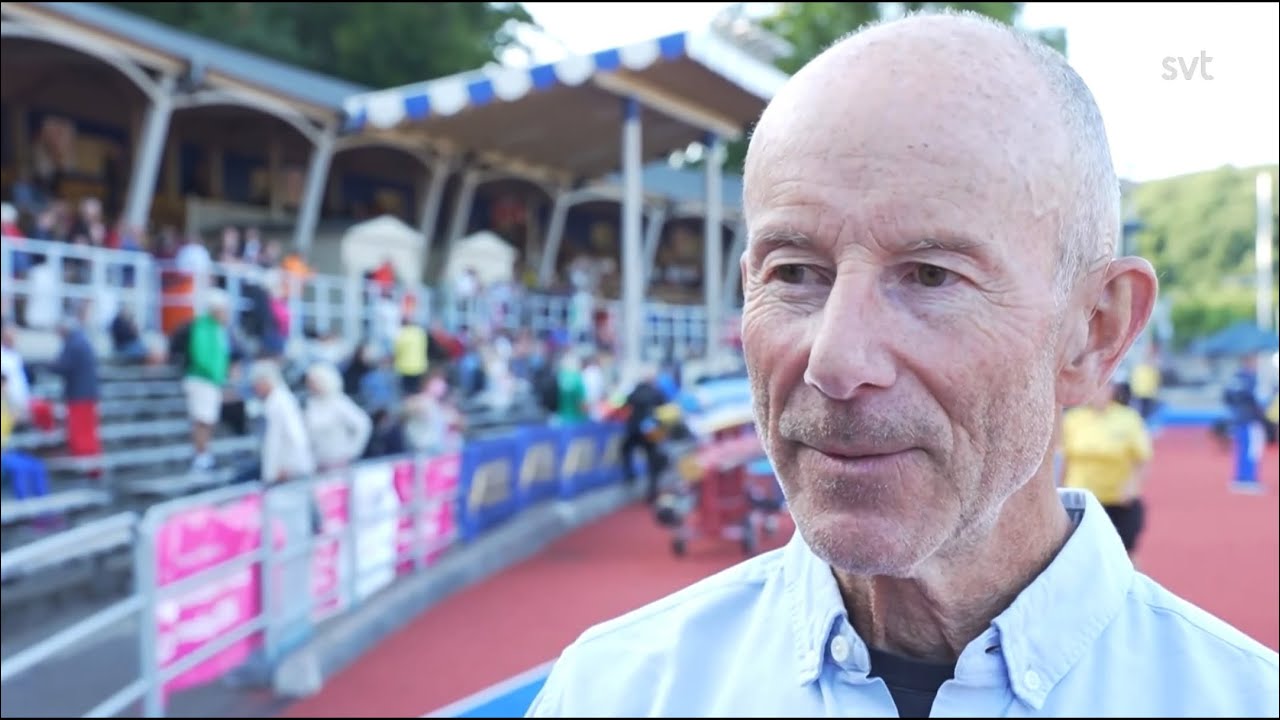 Ingemar Stenmark t&auml;vlade i stavhopp p&aring; veteran VM i G&ouml;teborg  (2024)