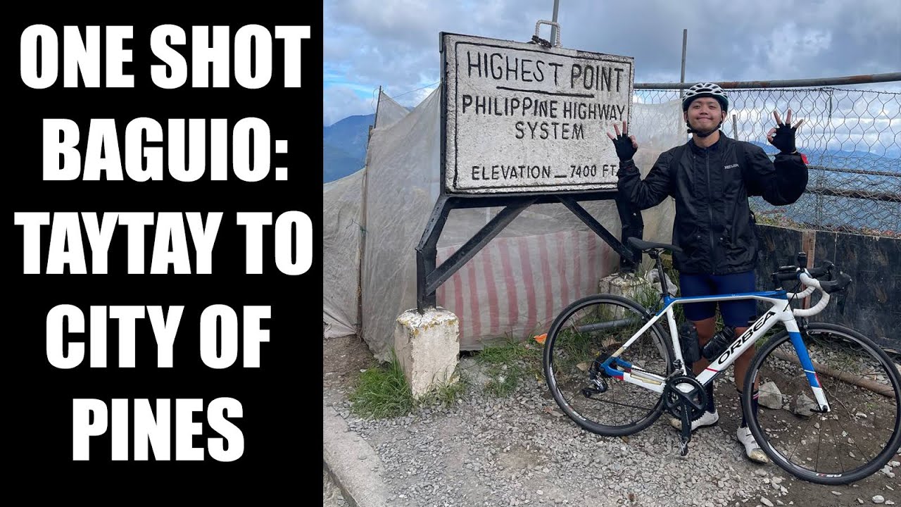 ONE SHOT BAGUIO: From Taytay, Rizal to City of Pines