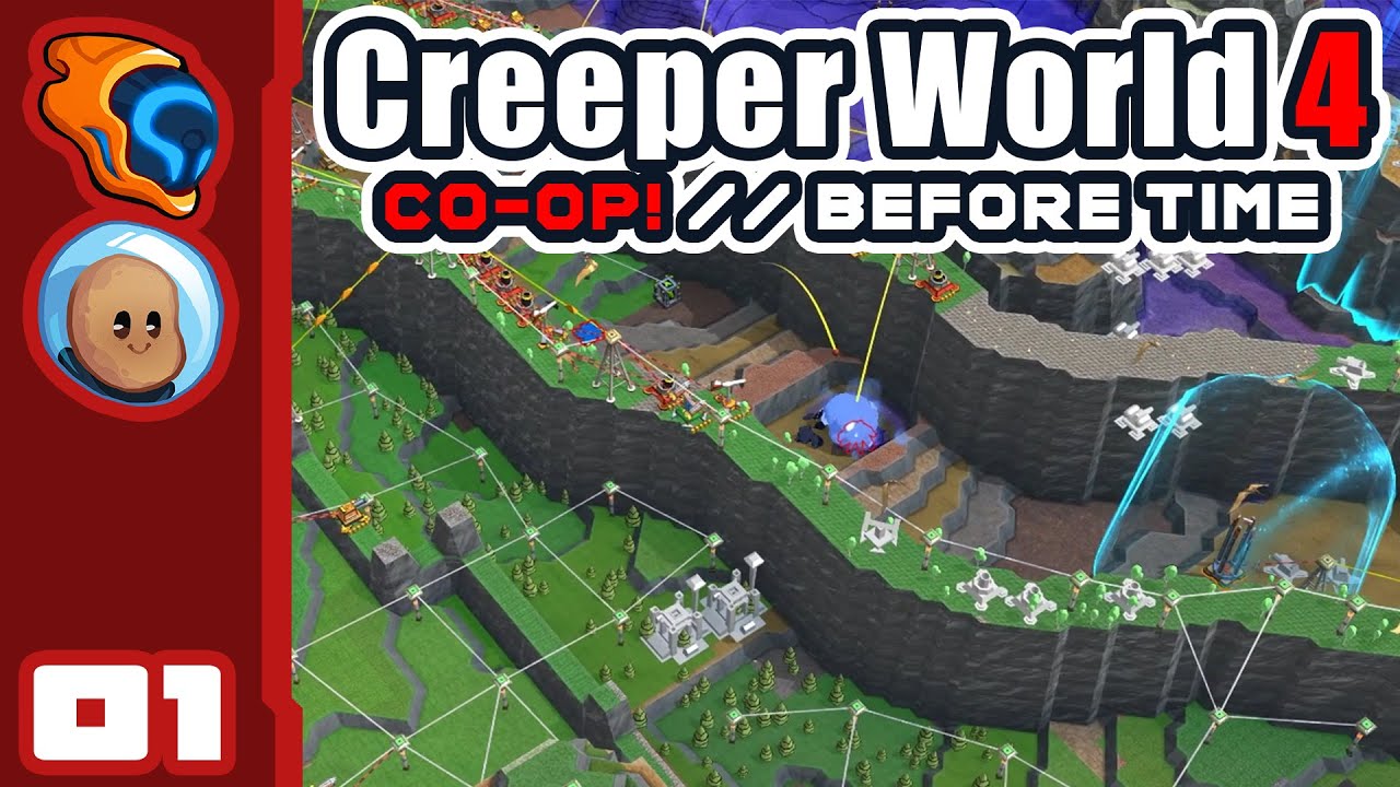 We Will Punch The Flood, Together! - Creeper World 4 [Co-Op with OrbitalPotato] - Part 1