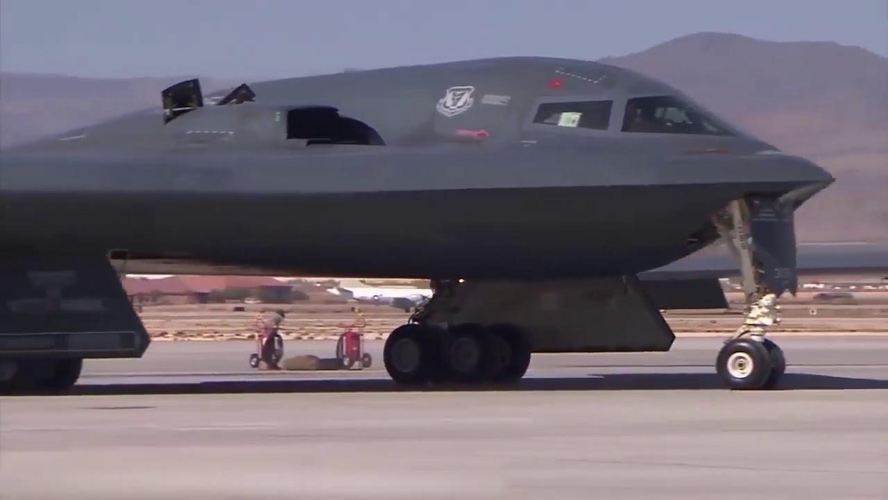 B2 Stealth Bomber in action