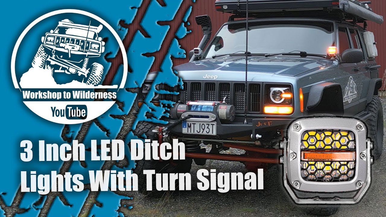 Installing Loyo 3" Ditch Lights With Turn Signal Wiring - Easy Installation Guide!