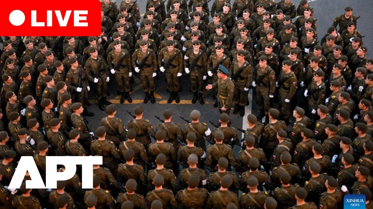 LIVE | Russia&rsquo;s Victory Day 2026 Rehearsal Features Troops, Aircraft & Red Square March but No Tanks