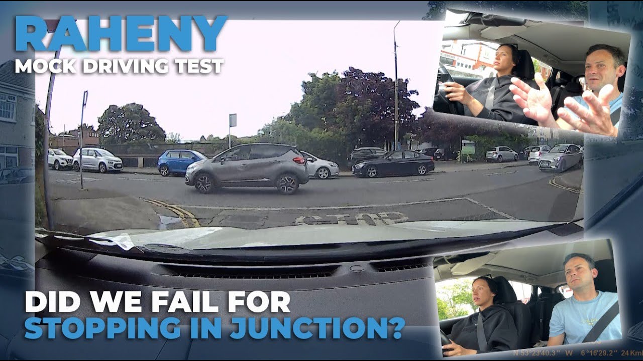 Mock Driving Test Raheny-Fail At Traffic Lights