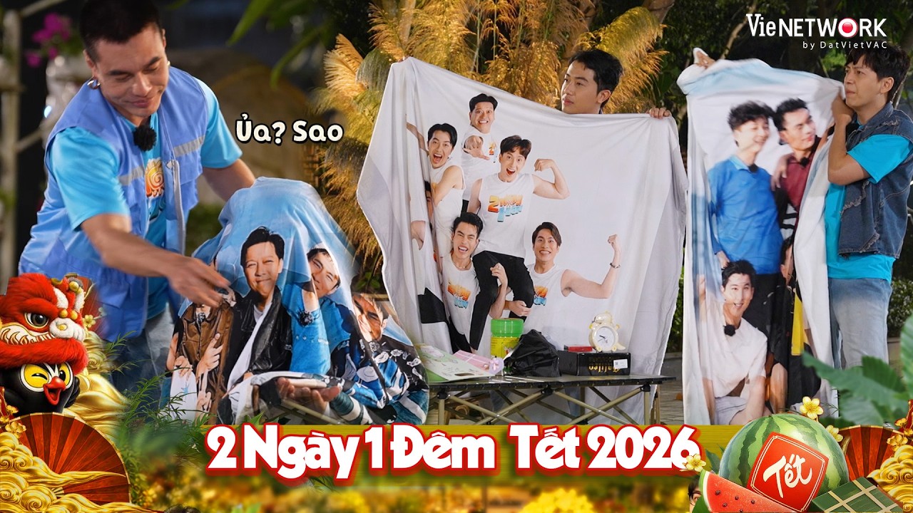 Cười mệt với màn trao quà cuối năm của anh em 2 Ngày 1 Đêm, Dương Lâm tặng quà 
