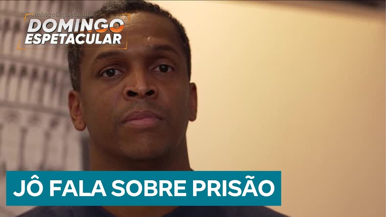 Exclusivo: ex-jogador Jô fala sobre a prisão por atraso no pagamento de pensão alimentícia