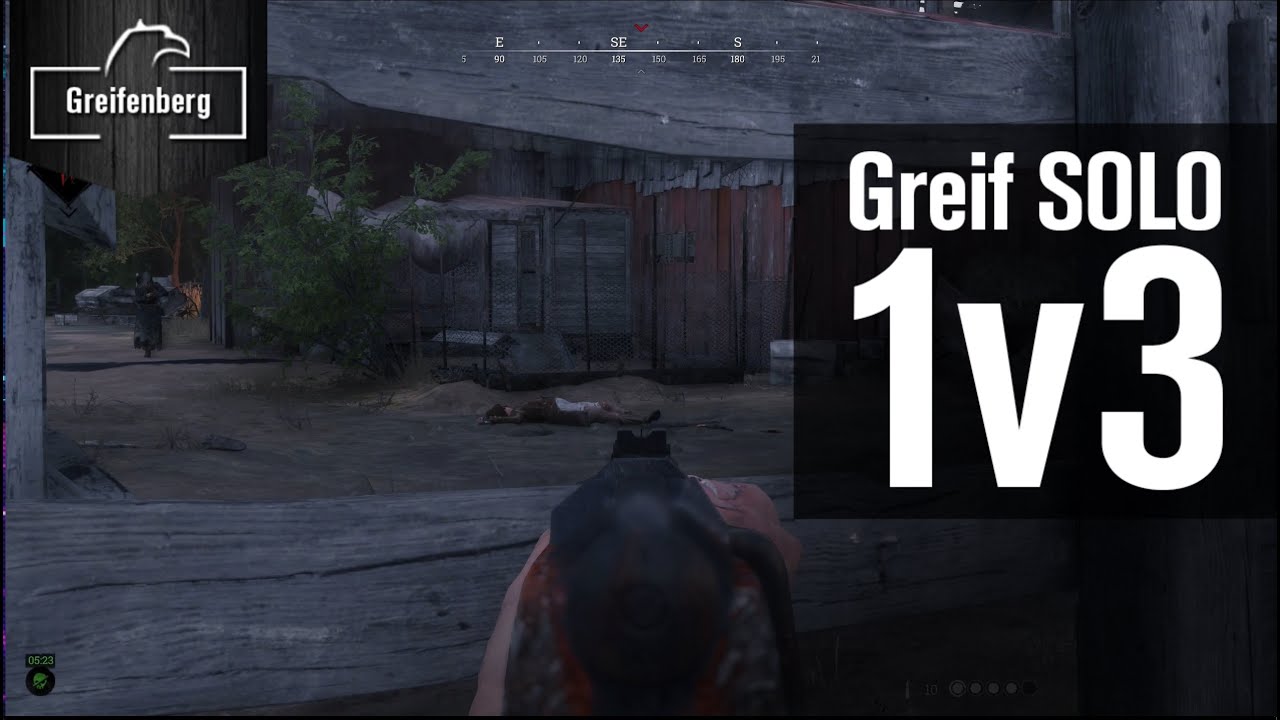 Greif's Solo Abenteuer # 26: Entspannte Solo vs. Trio Runde? Showdown bei Davant Ranch.