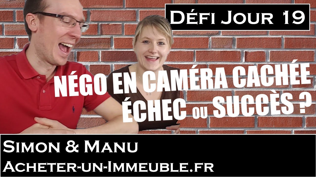 CAMERA CACHÉE - La réponse du vendeur à la négociation. échec ou succès ? (19/30)