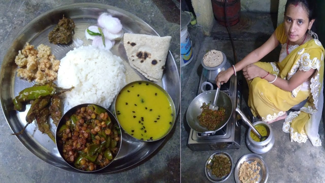INDIAN LUNCH ROUTINE 2019/गांव का खाना/Village life in india/Middle class Vlogs/Radhika Food Vlogs
