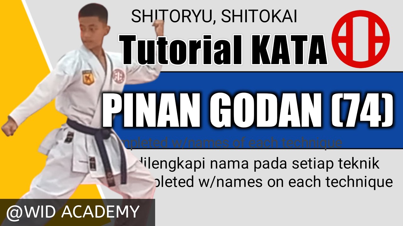 Tutorial PINAN GODAN (074) - Shitoryu, Shitokai (@widyakarate)