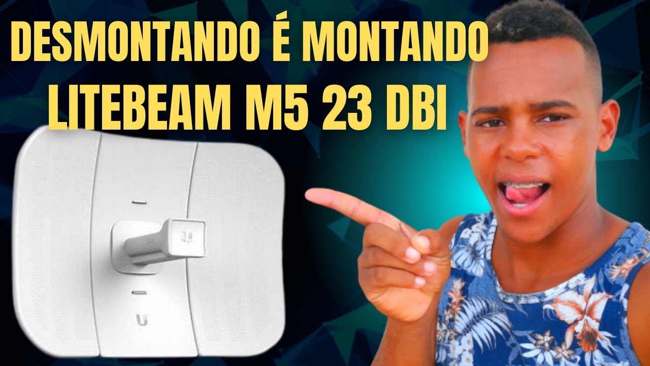 DESMONTANDO A ANTENA 5.8 LITEBEAM COM UMA FACA, COMO DESMONTAR UMA ANTENA LITEBEAM