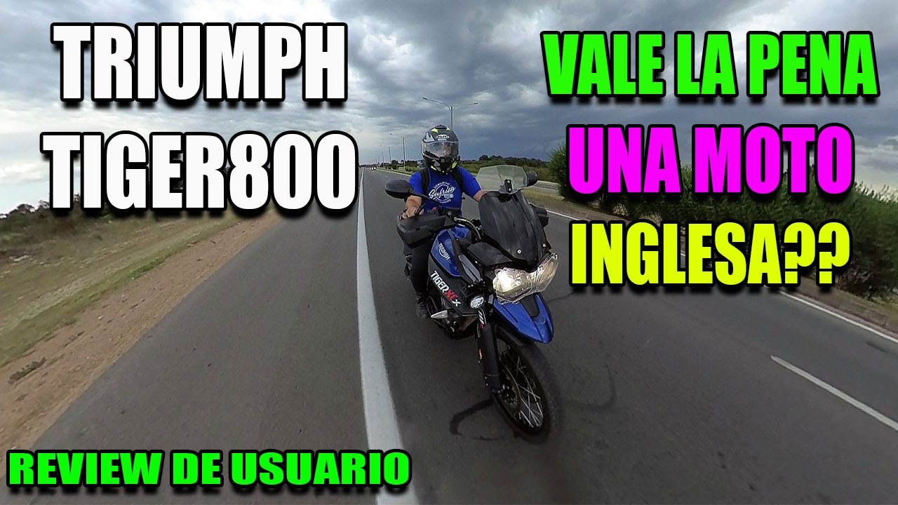 Qué tal🤔 la Triumph TIGER🐯 800?. Te lo cuento TODO!