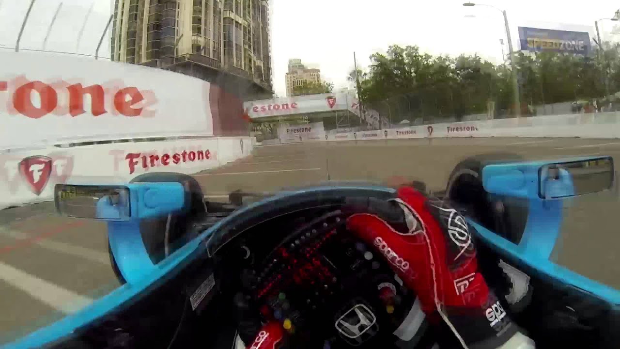 INDYCAR In-Car Theatre: St.Petersburg with Simon Pagenaud