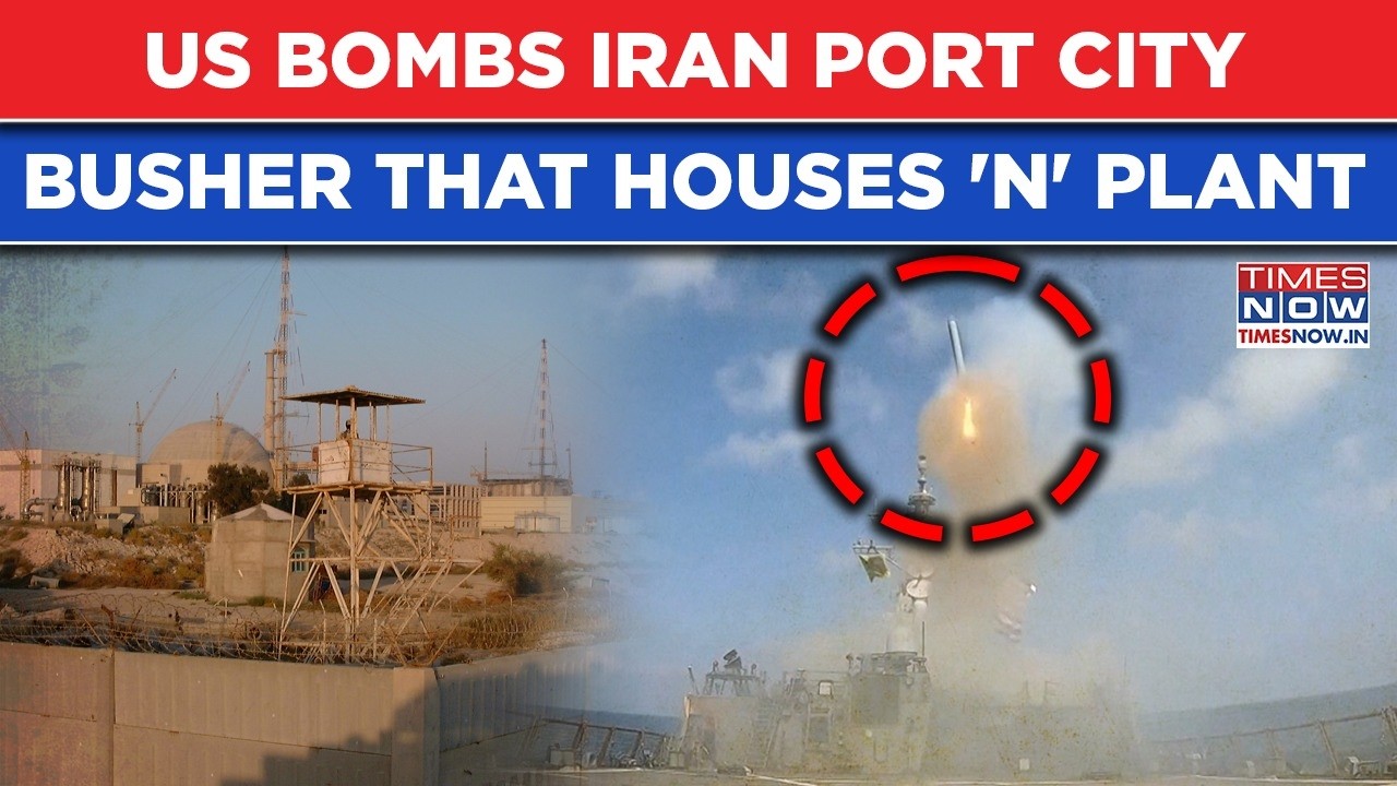 Iran-US War: Port City Busher That Houses 'N' Plant Bombed As Trump Threatens Pickaxe Mountains
