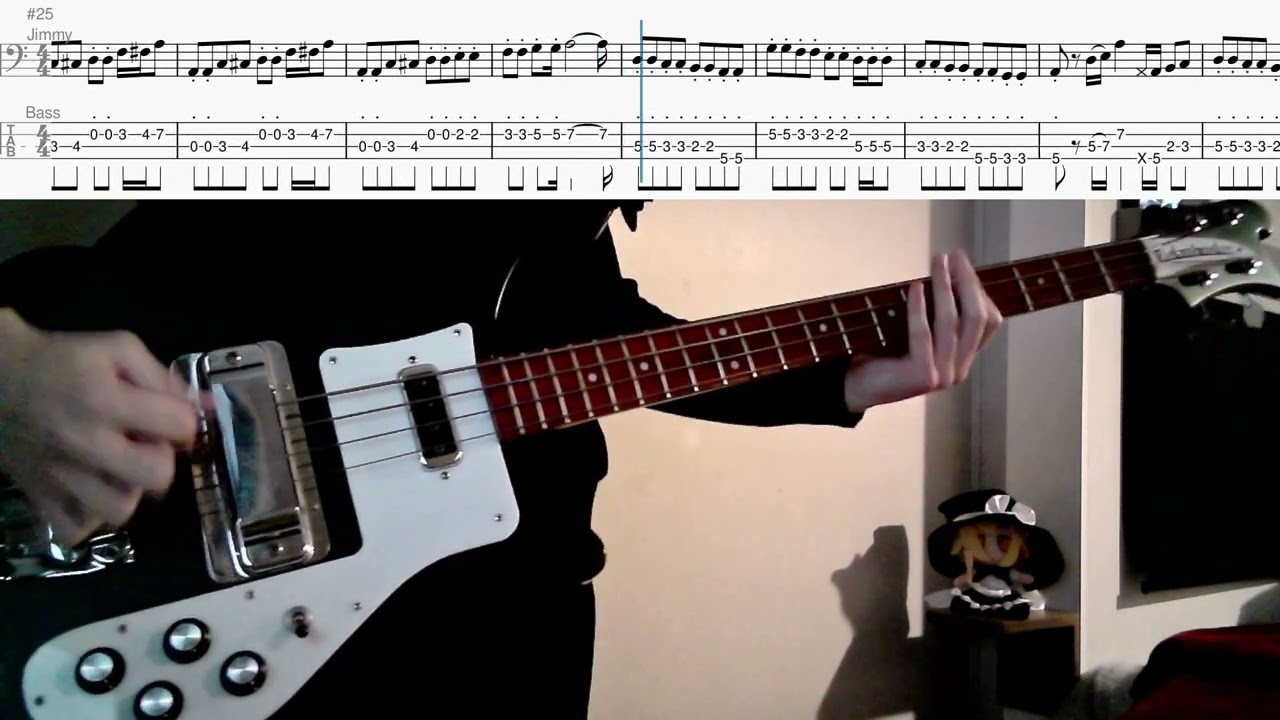 Paul McCartney & Wings - Lady Madonna (Rockshow) Bass Cover and Tabs