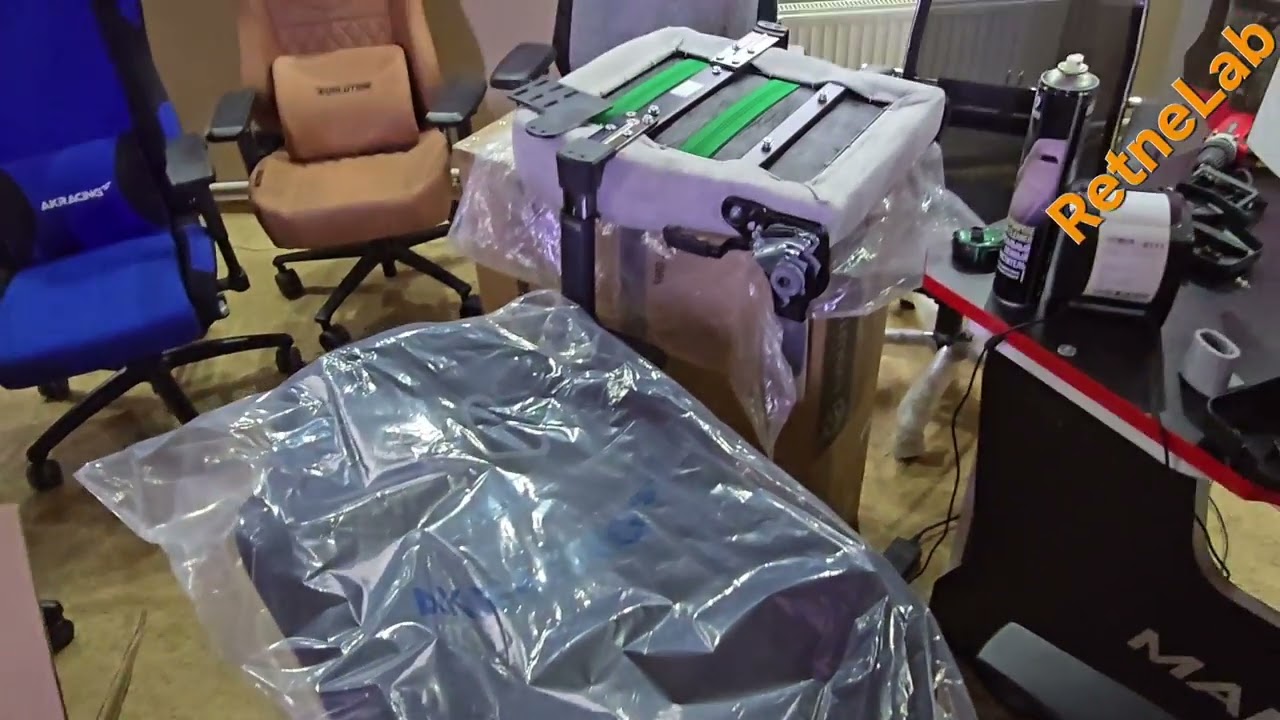 Кресло AKRacing OPAL распаковка для Алексей. Город Белгород. #RetneLab 