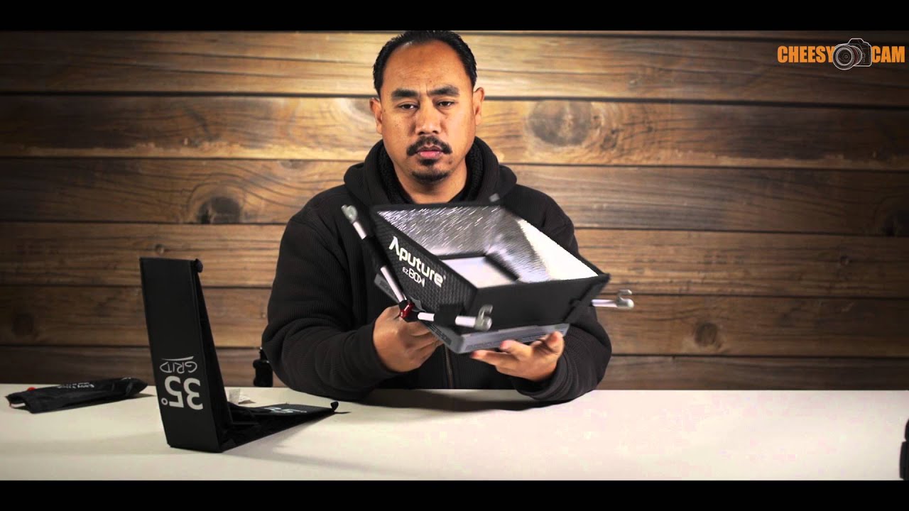 Aputure EZ Box Softbox and Grid Kit for Amaran 528 and 672 LED Light Panels