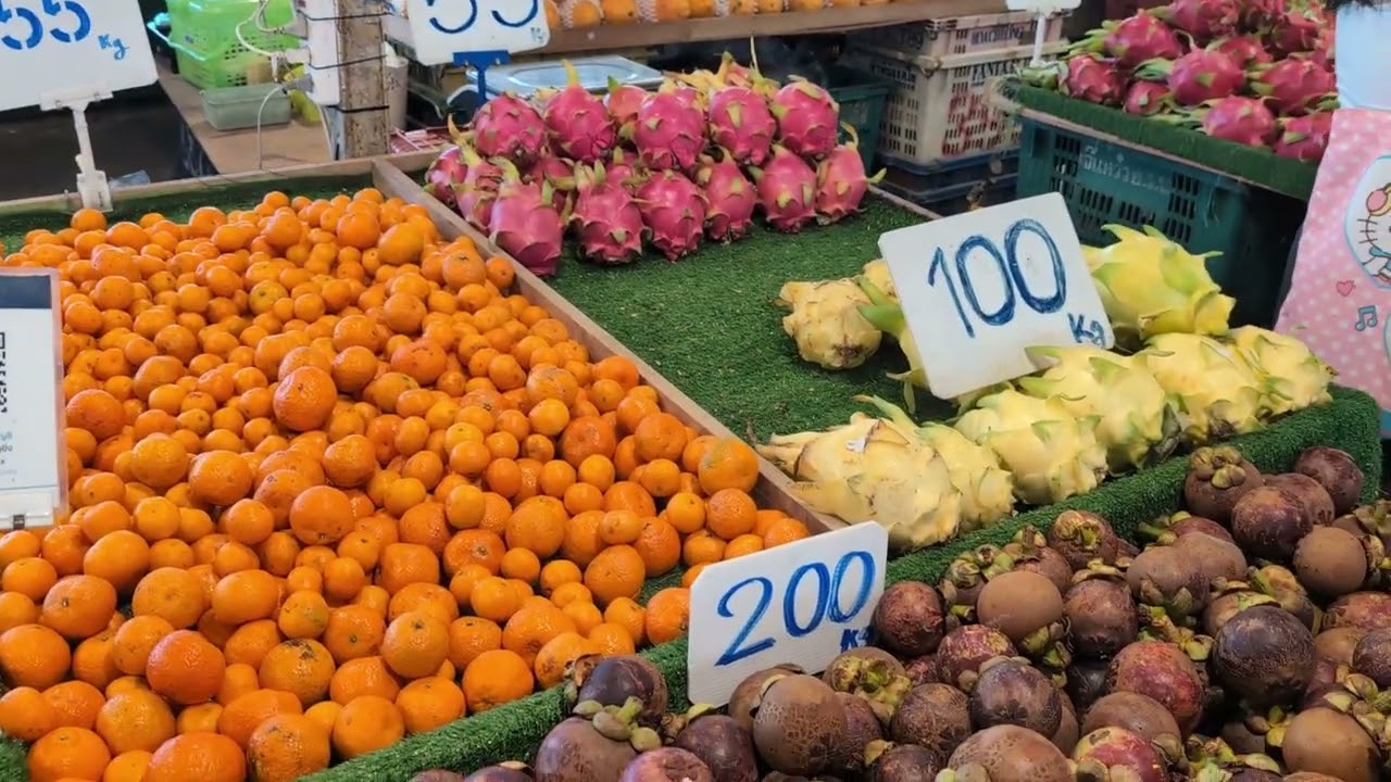 Is mangosteen season over?｜ ฤดูมังคุดหมดแล้วเหรอ?｜Pattaya Fruit Market｜ผลไม้พัทยา สด อร่อยมาก!