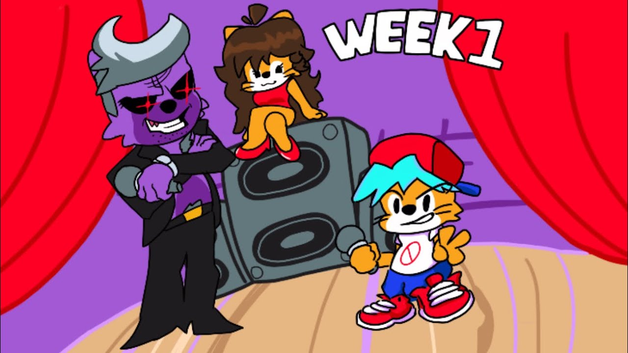 Friday night funkin in ScratchJr WEEK 1