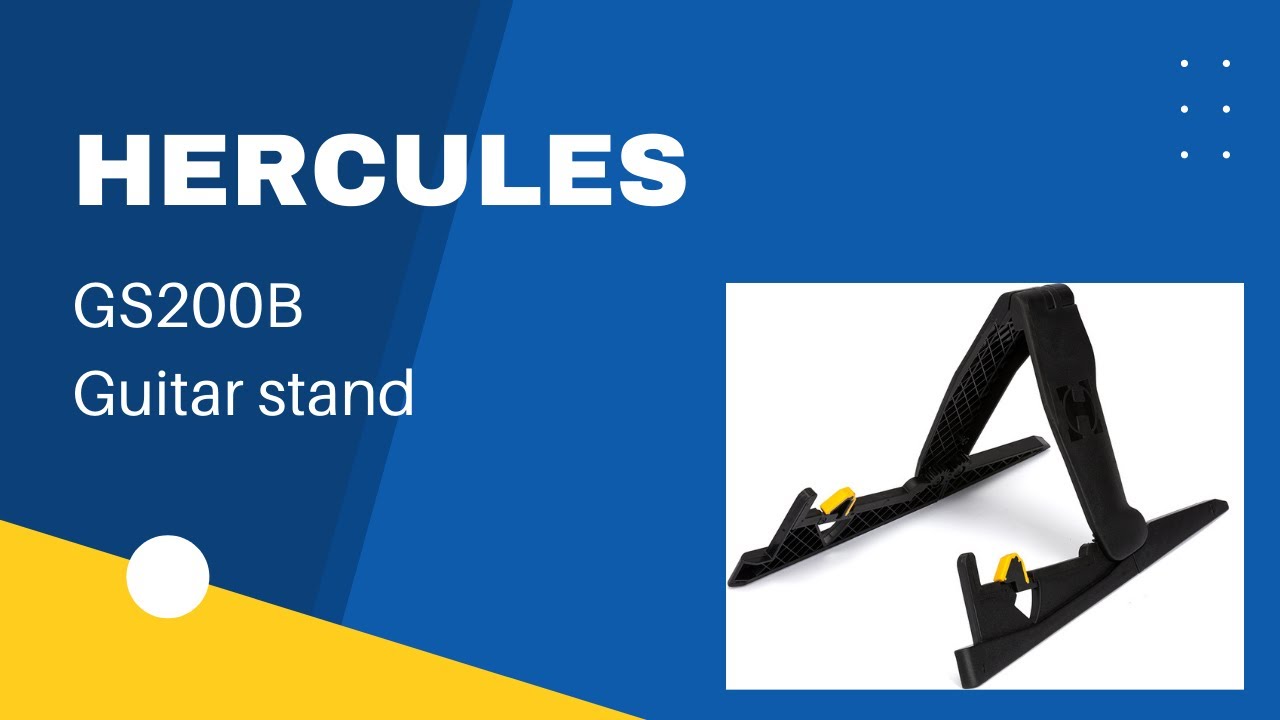 Hercules GS200B guitar stand - review