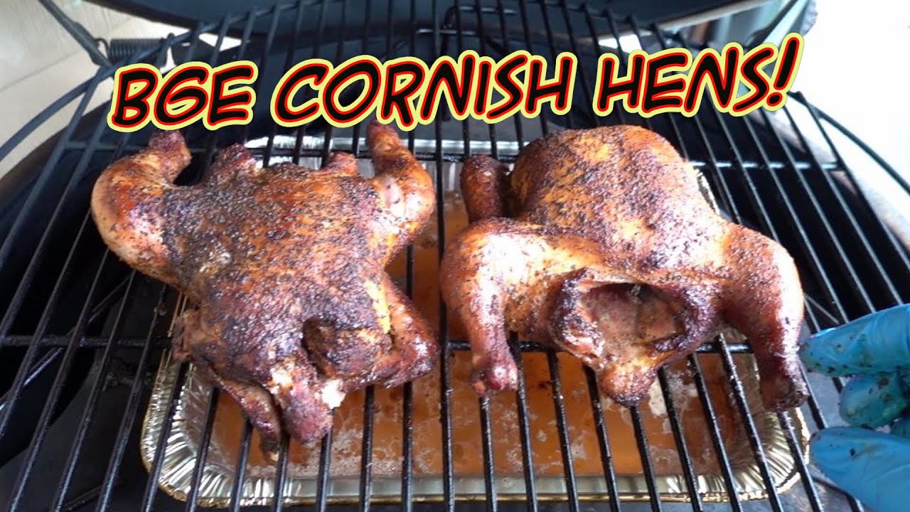 SDSBBQ - 90 Minute Cornish Hens Cooked on my XL Big Green Egg