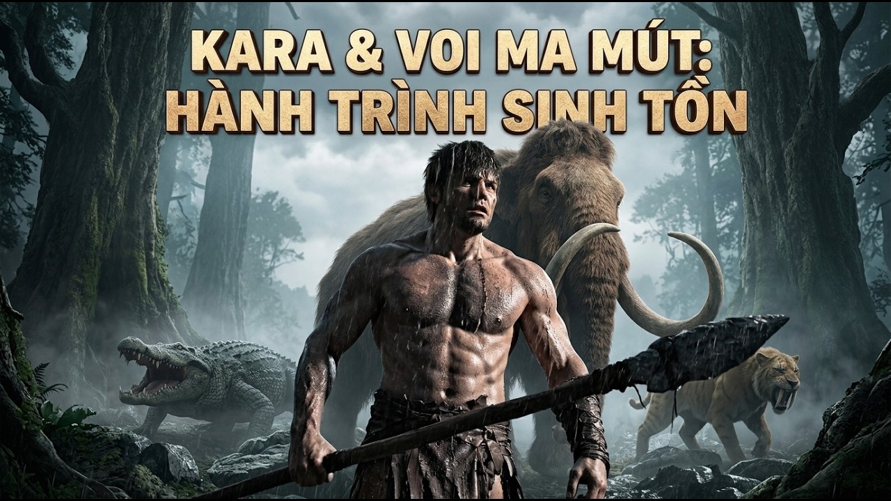 Kara & Voi Ma Mút: Hành Trình Sinh Tồn Kỷ Băng Hà ( tập 1 )