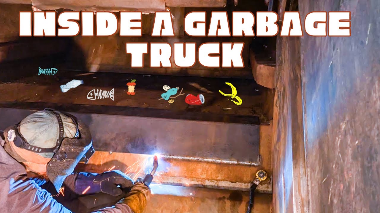 New METAL for garbage truck - weld repair