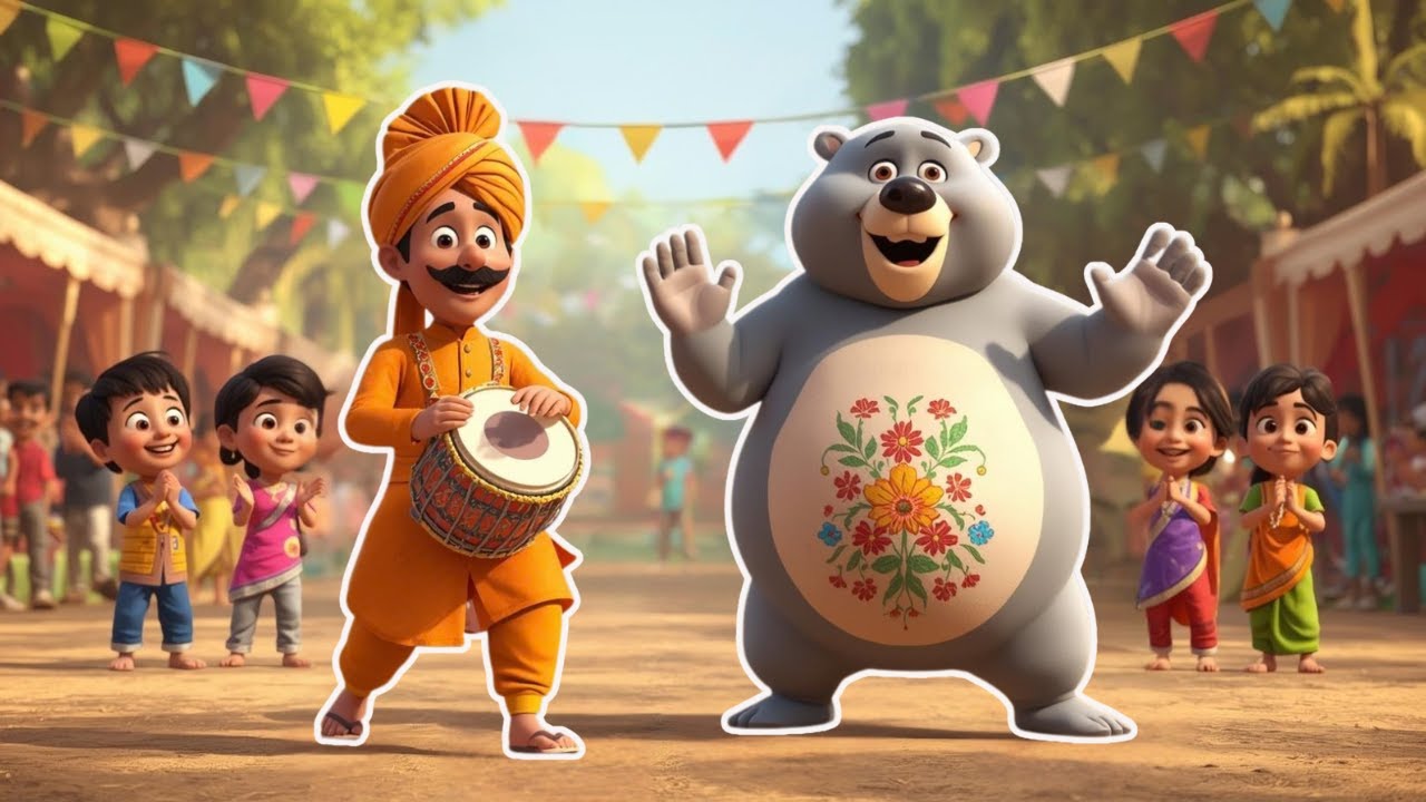Kalu Madari Hindi Kids Song | Famous Hindi Balgeet & Kavita for Kids | Kids Songs TV