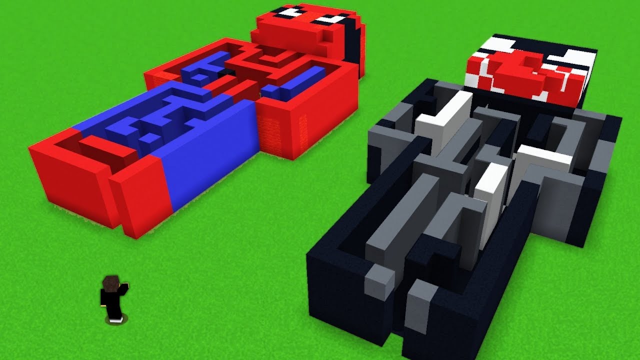 PÓKEMBER VS VENOM LABIRINTUS A MINECRAFTBAN!